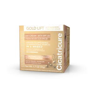Cicatricure Gold Lift for Gravitational Wrinkles Facial Day Cream with SPF 30 - 1.7 Oz (50 g) - Case of 12