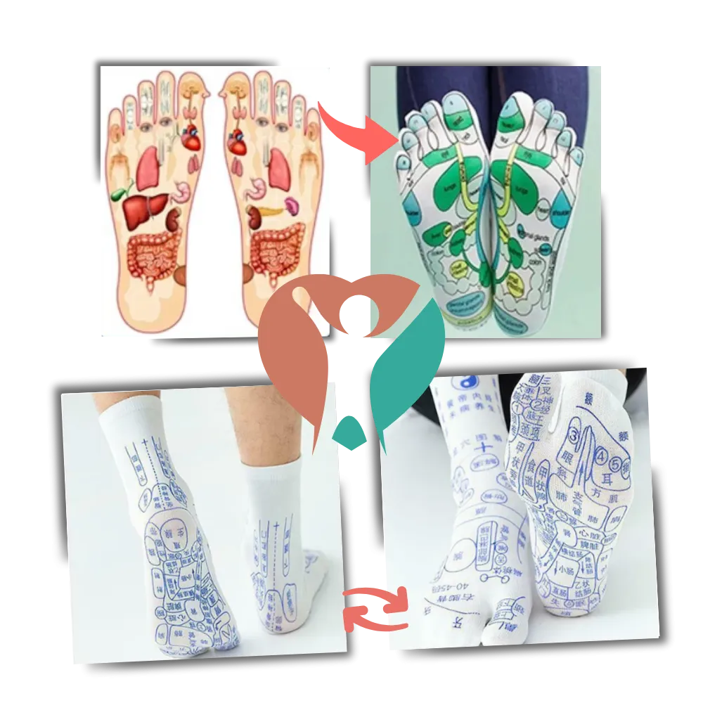 Circulation Boost Reflexology Socks