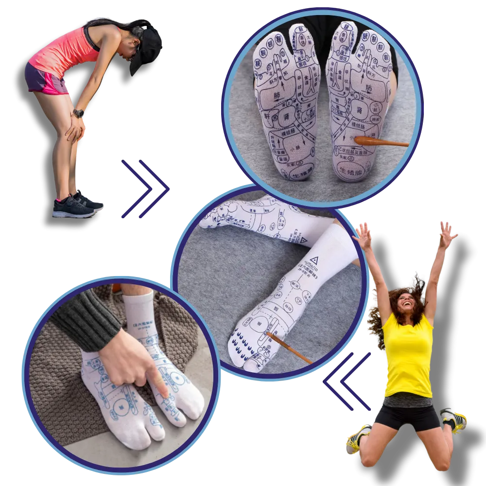 Circulation Boost Reflexology Socks