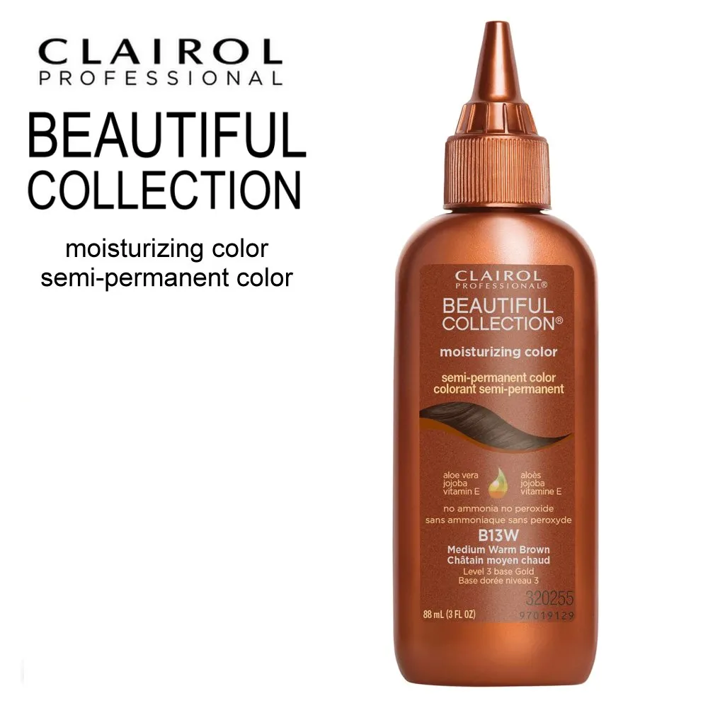 Clairol Beautiful Collection, Semi-Permanent Hair Color, 3 oz