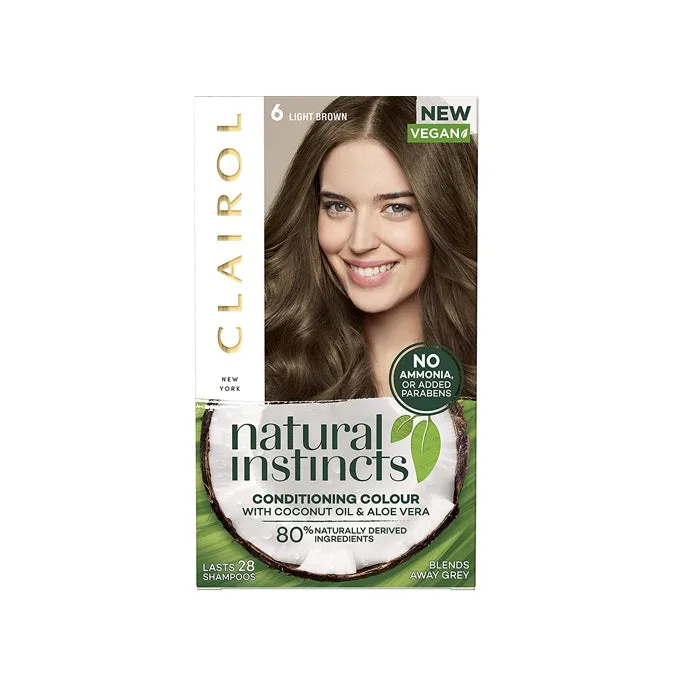 Clairol Natural Instincts Semi-Permanent 100% Vegan Hair Colour