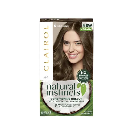 Clairol Natural Instincts Semi-Permanent 100% Vegan Hair Colour