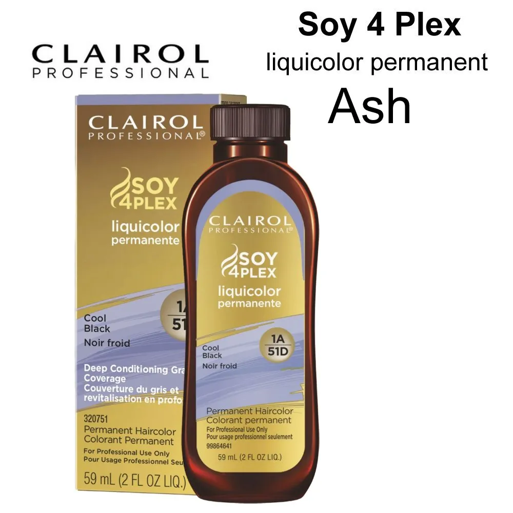 Clairol Soy 4 Plex liquicolor, Ash