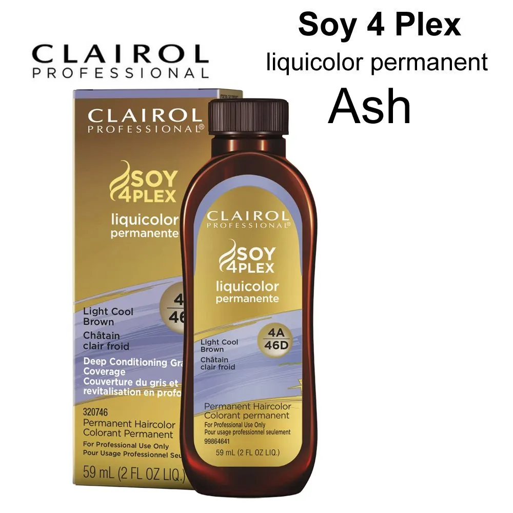 Clairol Soy 4 Plex liquicolor, Ash