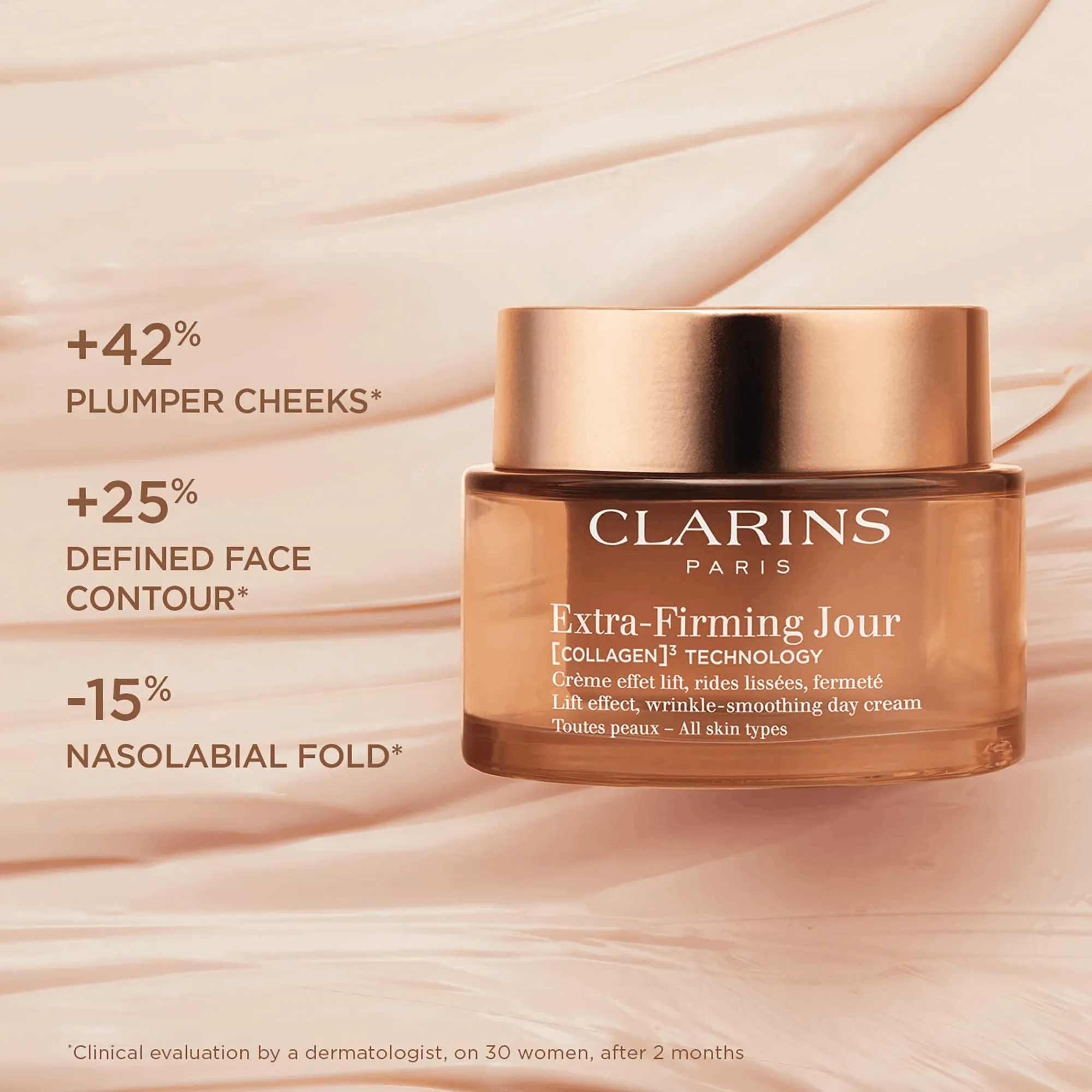 Clarins Extra-Firming Day Cream SPF15 - All Skin Types