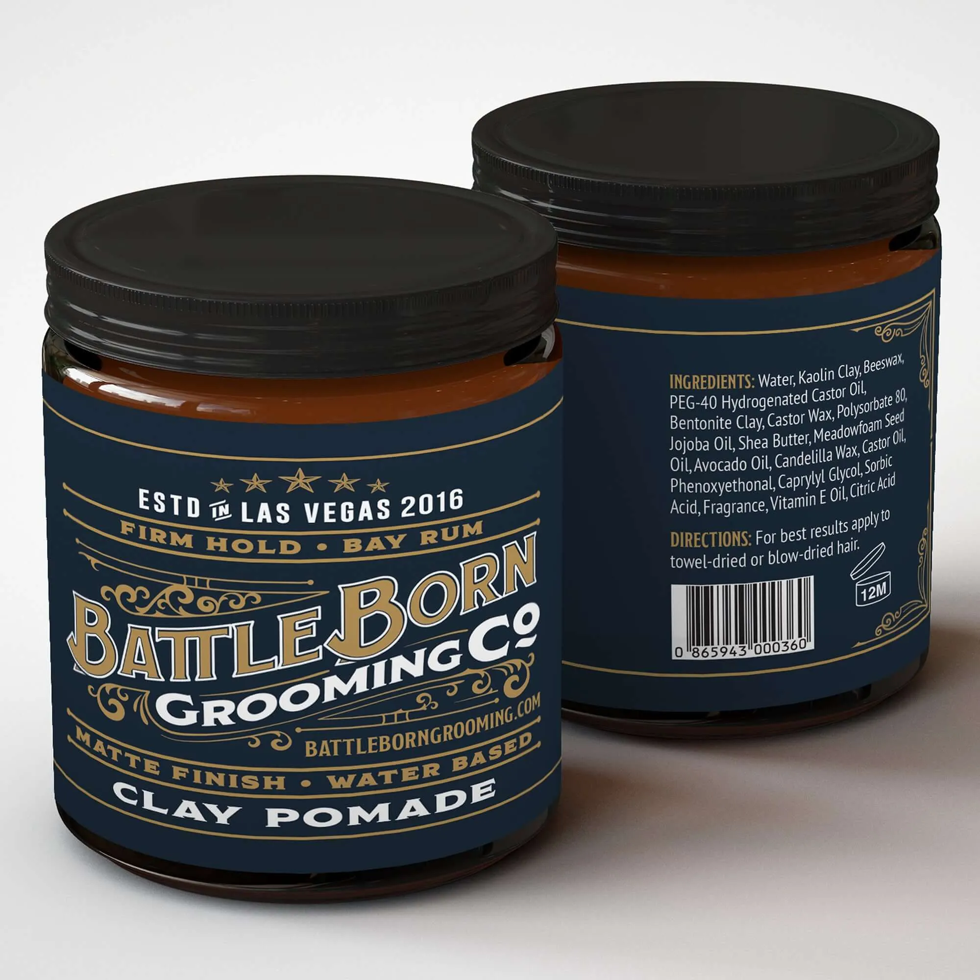 Clay Pomade, 4 oz