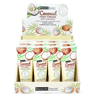 Coconut Foot Cream With Collagen (12 units)