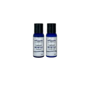 Combo Lemon Myrtle Shampoo and Conditioner Travellers Essentials