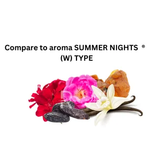 Compare to aroma Summer Nights (W) by L'Acqua Di Fiori ®  ~ Body Oil Type