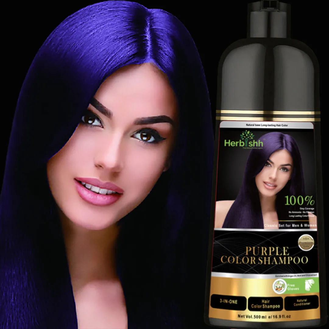 Complete Hair Health Combo--1 pc Color shampoo   Moroccan Argan Oil Shampoo Conditioner set