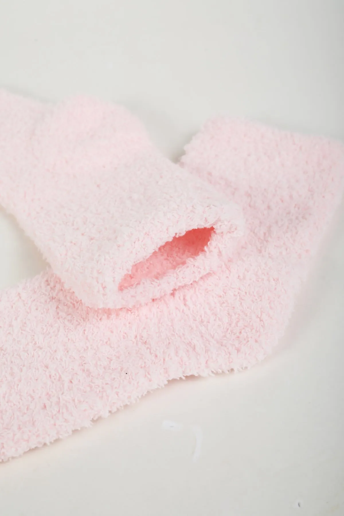 Cosy Sock & Eye Mask Gift Set in Pink