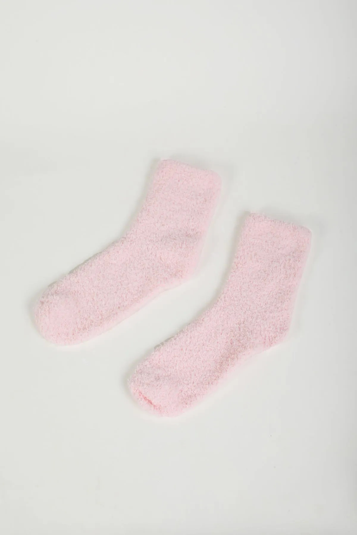Cosy Sock & Eye Mask Gift Set in Pink