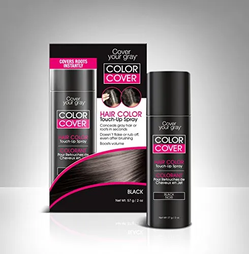 Cover Your Roots Comb, Brush and Spray - 3 Piece Gray Coverage Set
