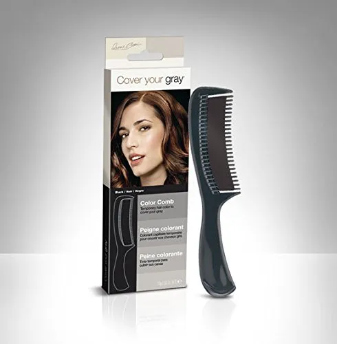 Cover Your Roots Comb, Brush and Spray - 3 Piece Gray Coverage Set