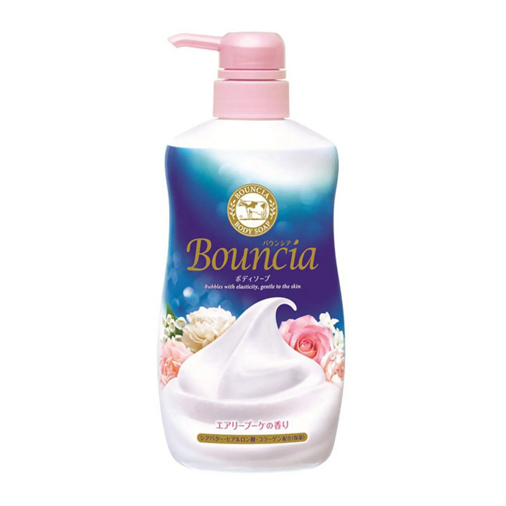 Cow Brand Bouncia Body Wash 480ml (2 Sizes)