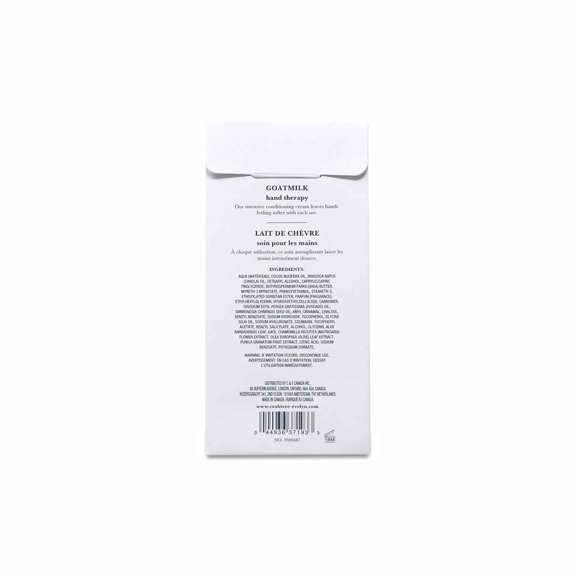 Crabtree & Evelyn Goatmilk Hand Therapy 3.5 oz.