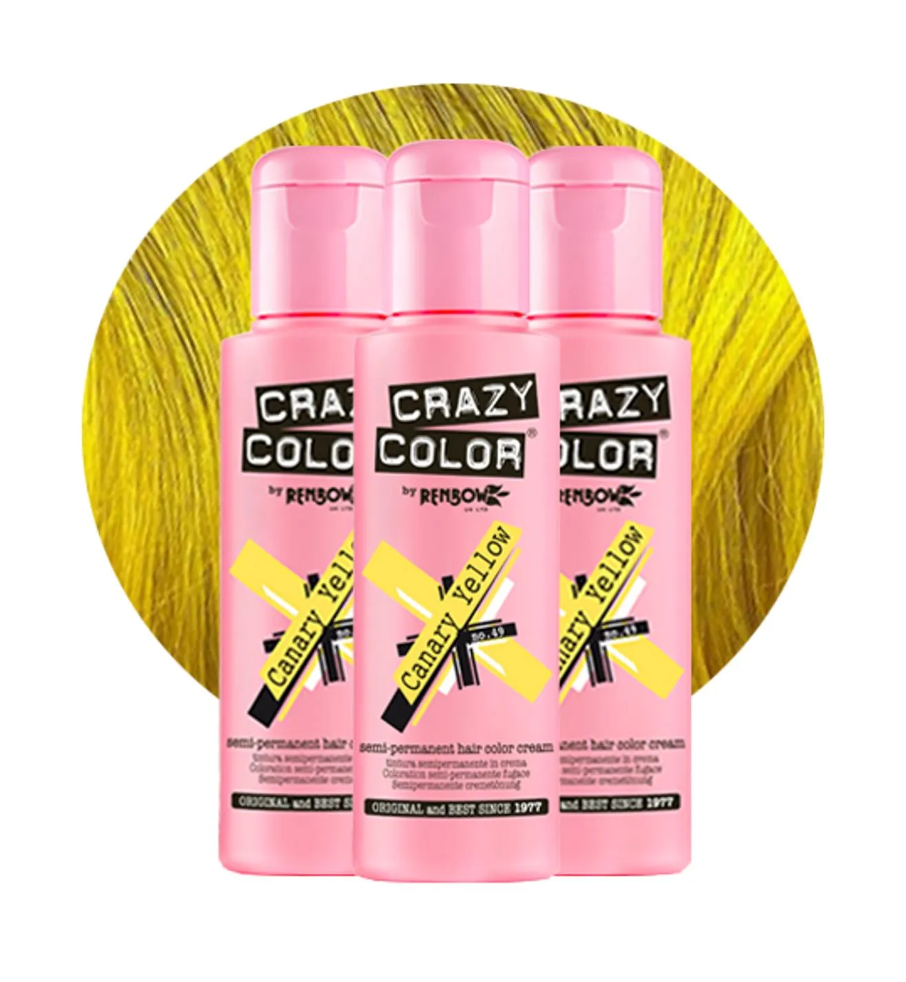 Crazy Color -  Canary Yellow