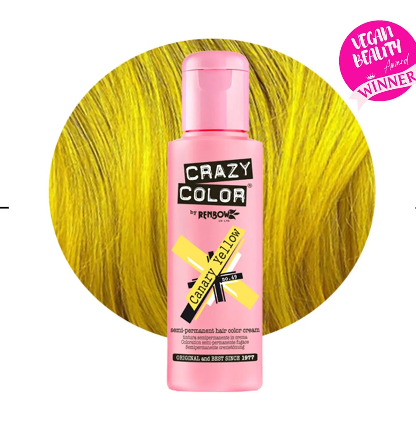 Crazy Color -  Canary Yellow