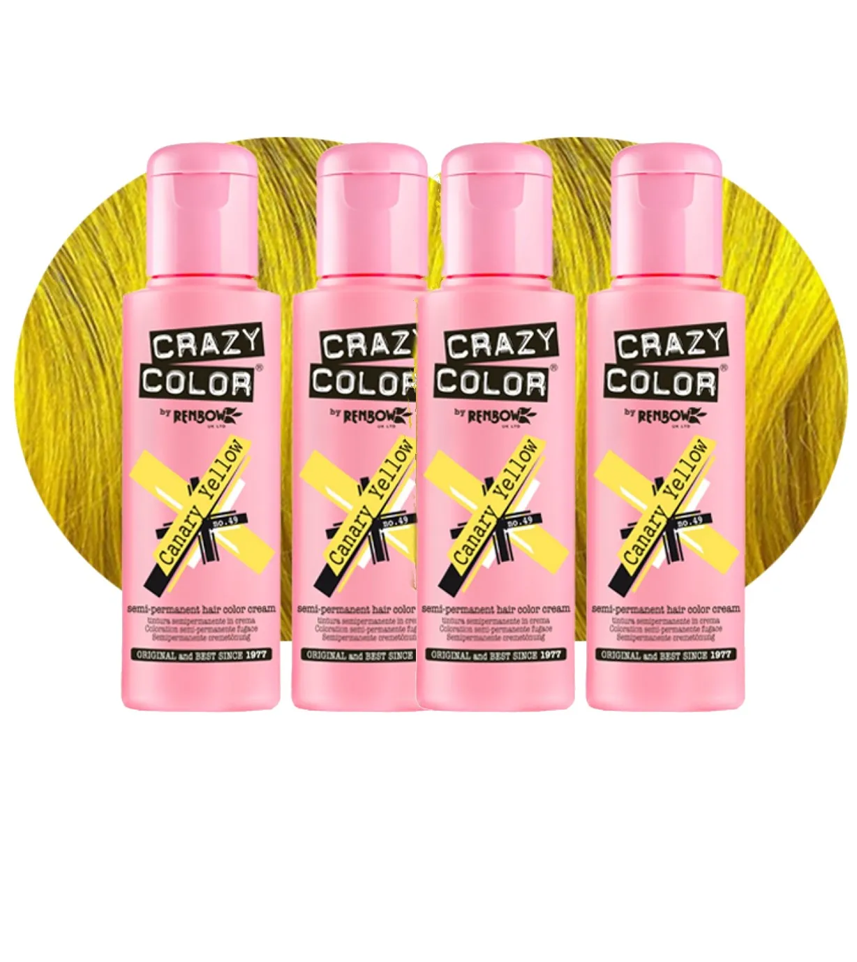 Crazy Color -  Canary Yellow