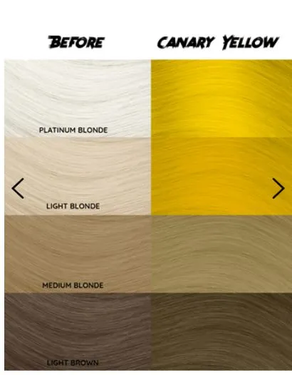 Crazy Color -  Canary Yellow