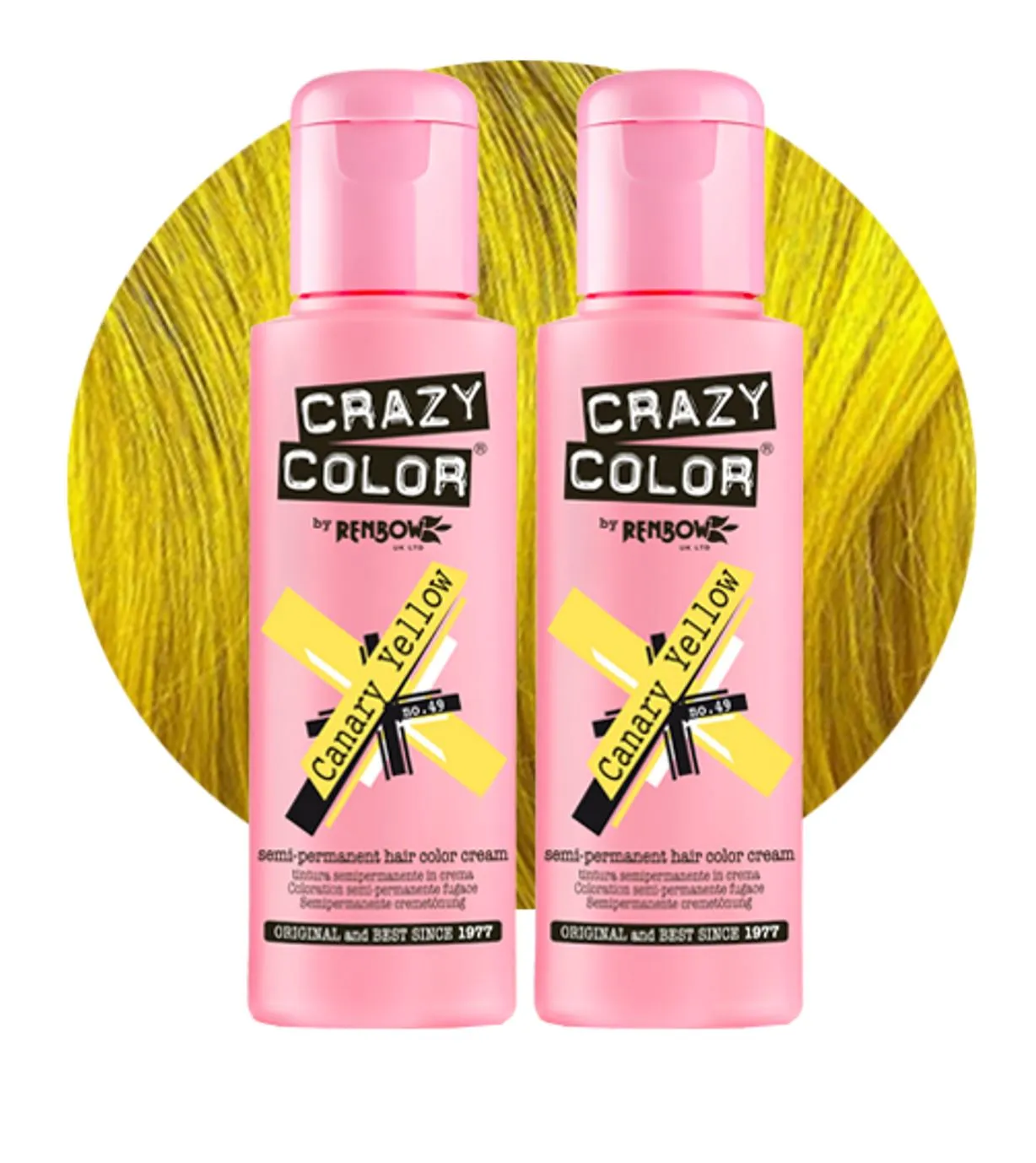 Crazy Color -  Canary Yellow