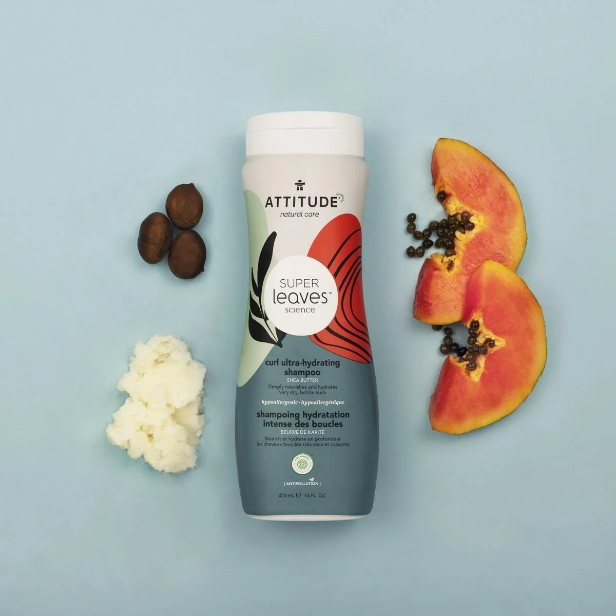 Curl Ultra-Hydrating Shampoo and Conditioner Duo : SUPER LEAVES™