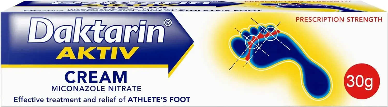 Daktarin Activ Athlete's Foot Cream 2% 30g