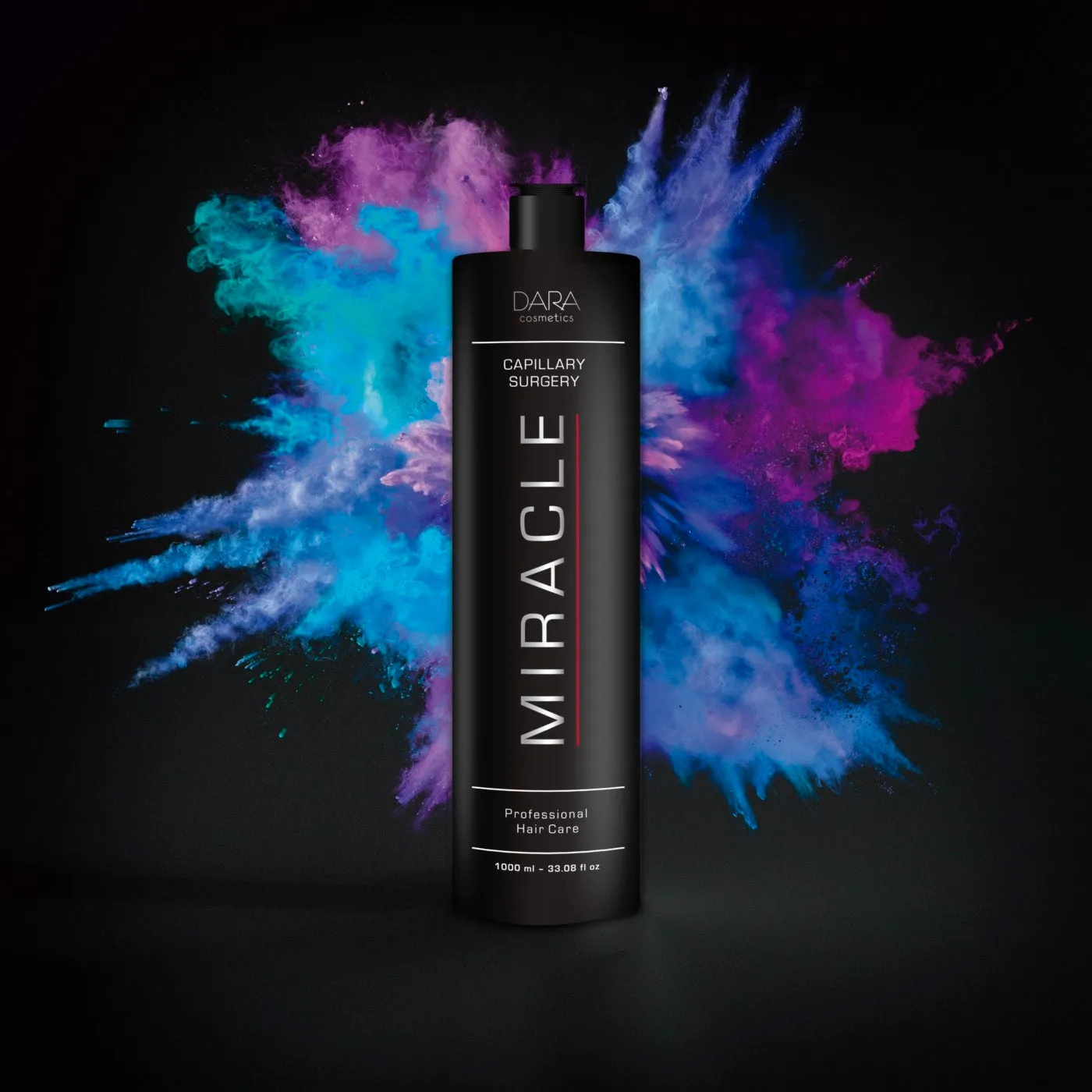 DARA Miracle Capillary Surgery – 33.08 fl oz – Hair Smoothing System Anti Frizz Active