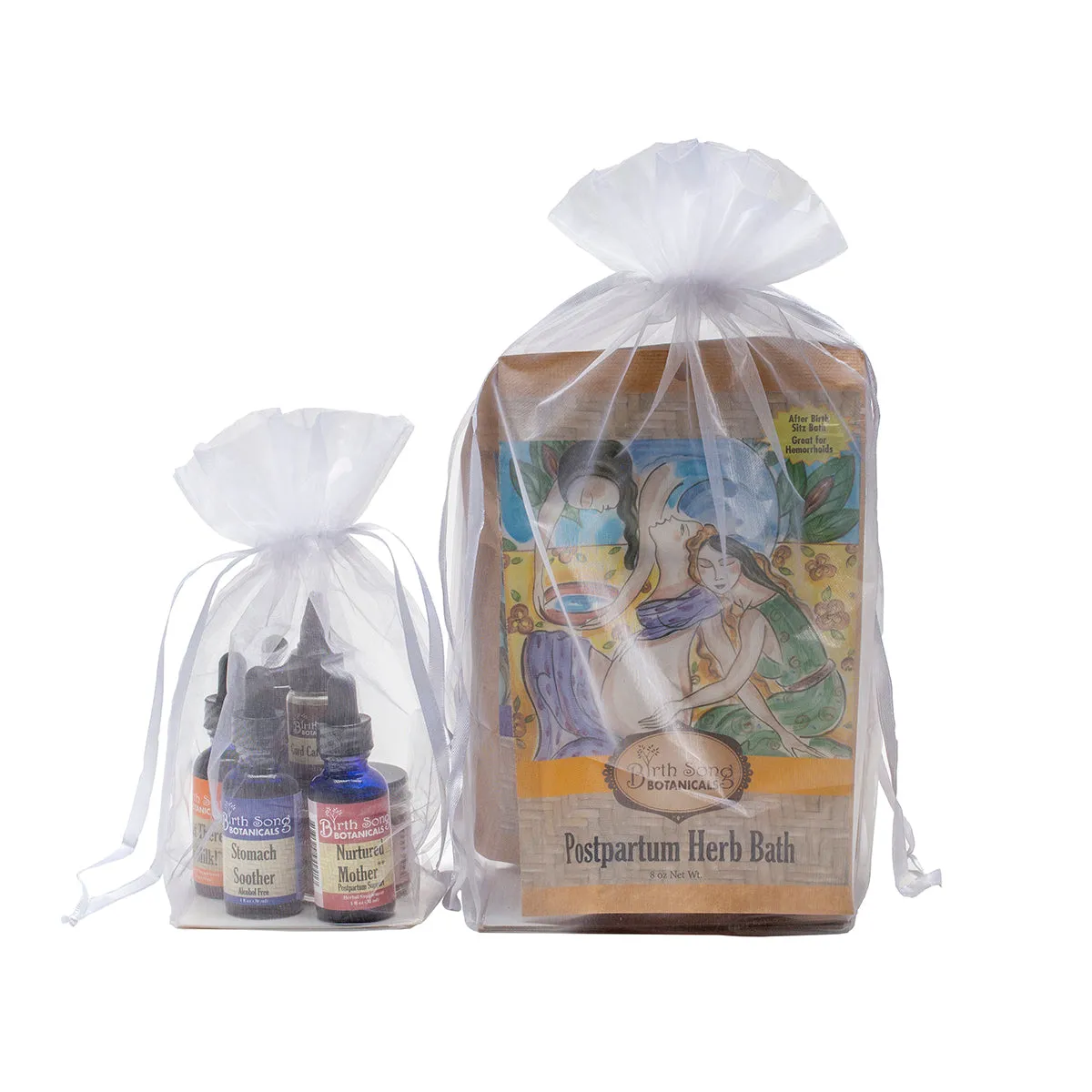 Deluxe Herbal Gift Set to Support Healthy Pregnancy, Postpartum, and Breastfeeding* Natural Baby Shower Gift For New Moms