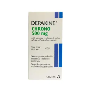 Depakine Chrono 500mg Tablets 30 pieces