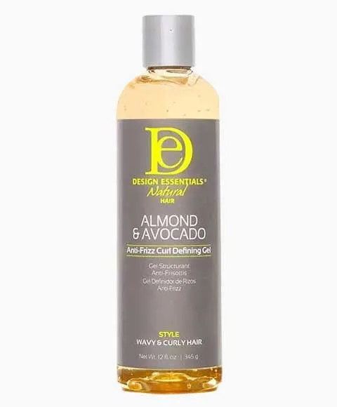 Design Essentials Almond And Avocado Anti Frizz Curl Defining Gel