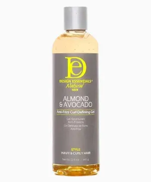Design Essentials Almond And Avocado Anti Frizz Curl Defining Gel
