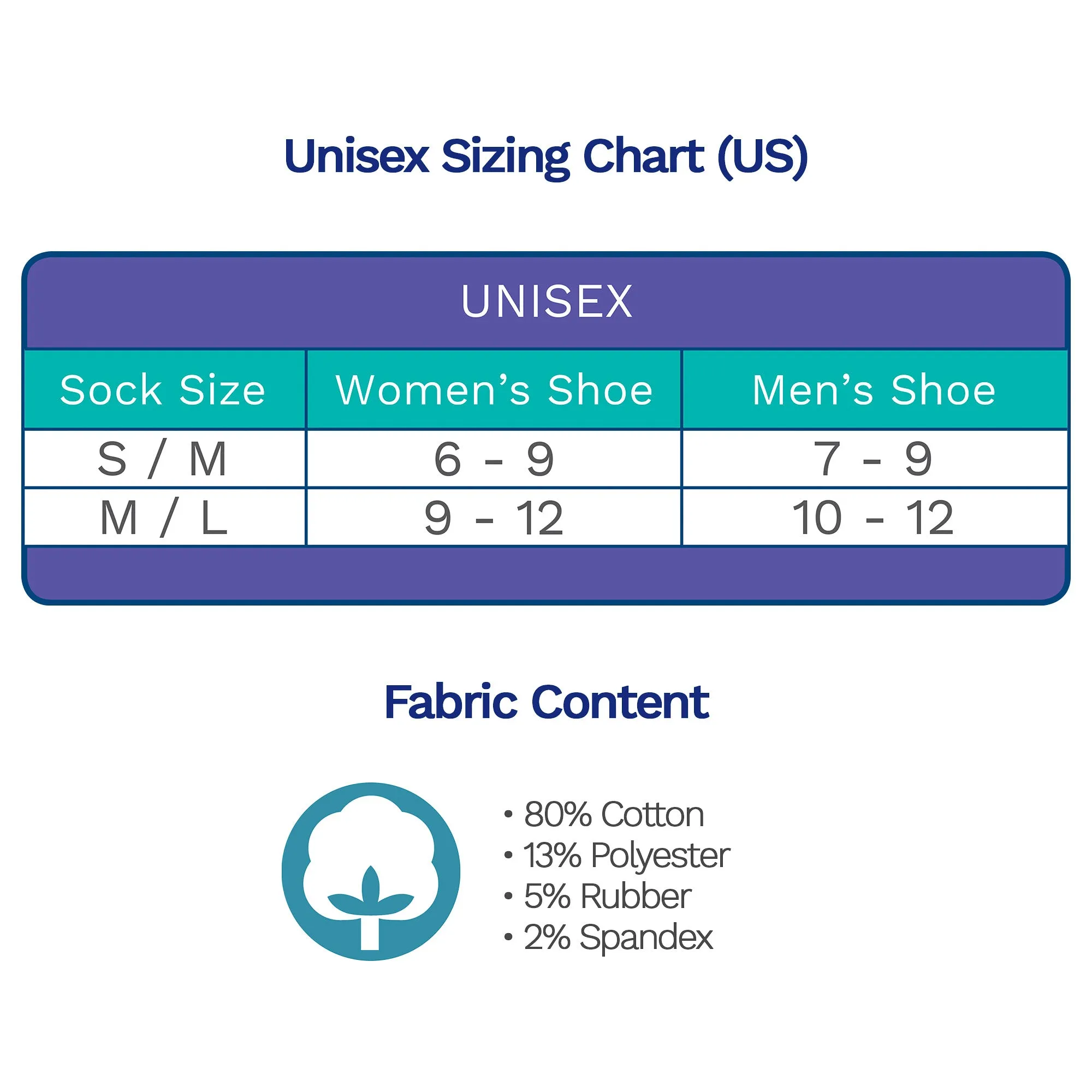 Diabetic Socks - Cosmic Purple