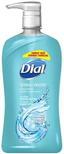 Dial Anti-Bacterial Body Wash Spring Water With Pump 1.03 L