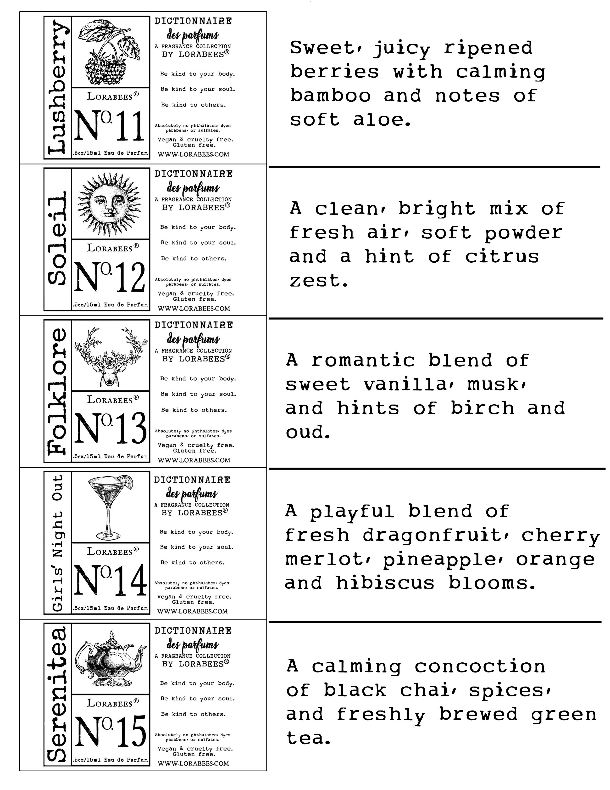 Dictionnaire Des Parfum 15ml Roll on Oil Perfume N° 17 "Midnight Cowgirl"
