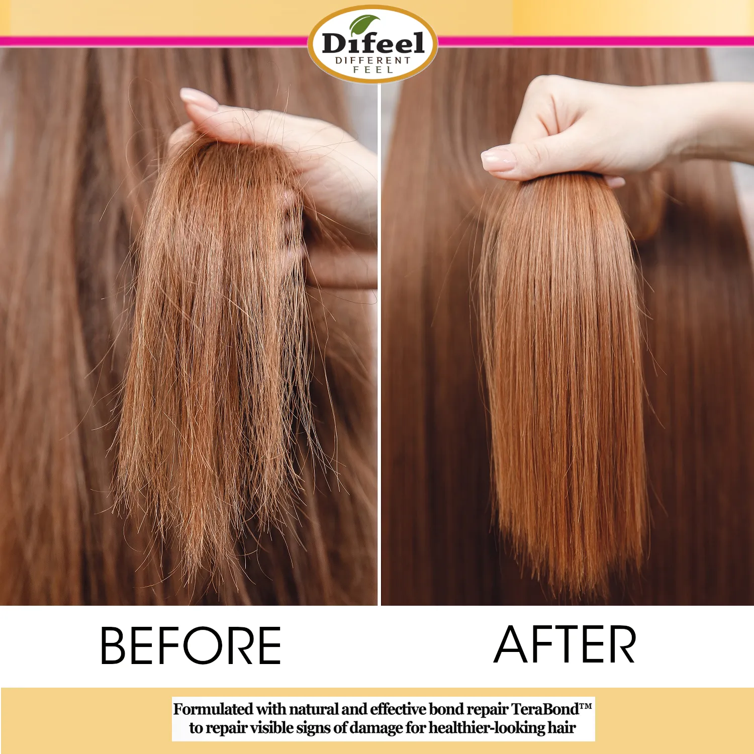 Difeel Bond & Repair Miracle Hair Oil 1.65 oz.