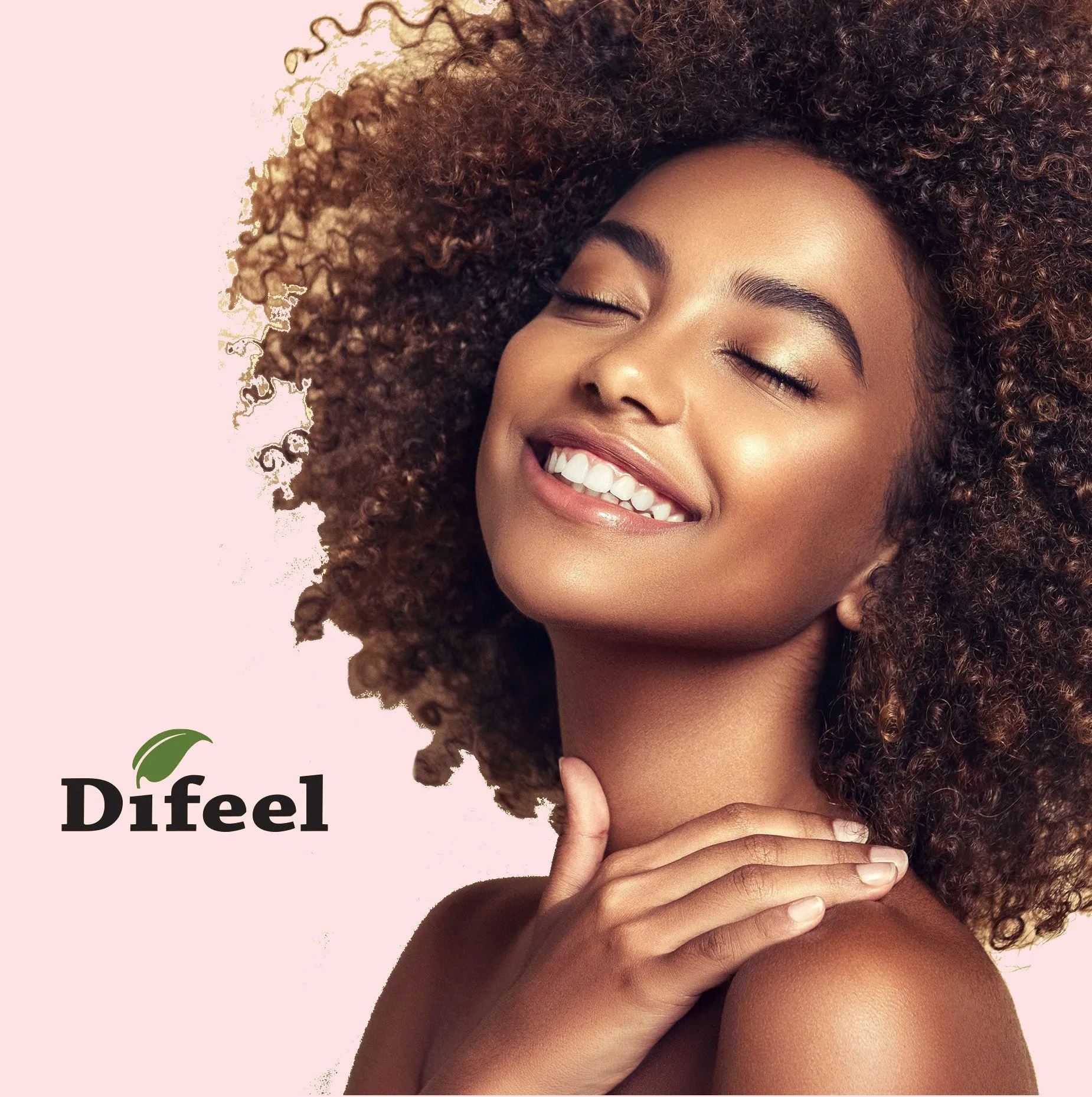 Difeel Growth & Curl Hot Oil Treatment with Biotin 7.1 oz.