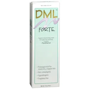DML Forte Cream Moisturizer with Panthenol, 4 oz.