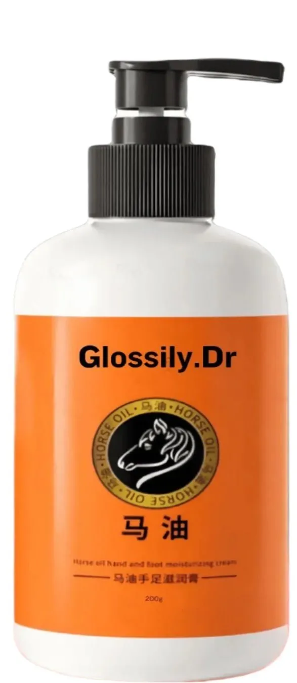 Dr Glossily Horse Oil Foot Cream for Cracked and Dry Skin 200 ml