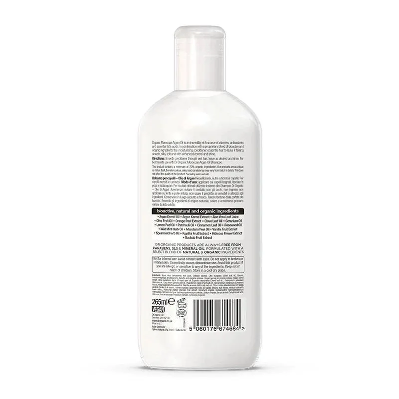 Dr. Organic Moroccan Argan Oil Conditioner 265ml