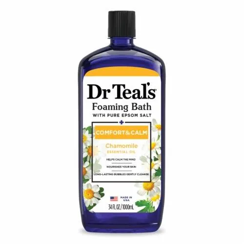 DR TEAL'S FOAMING BATH WITH CHAMOMILE 1000ML