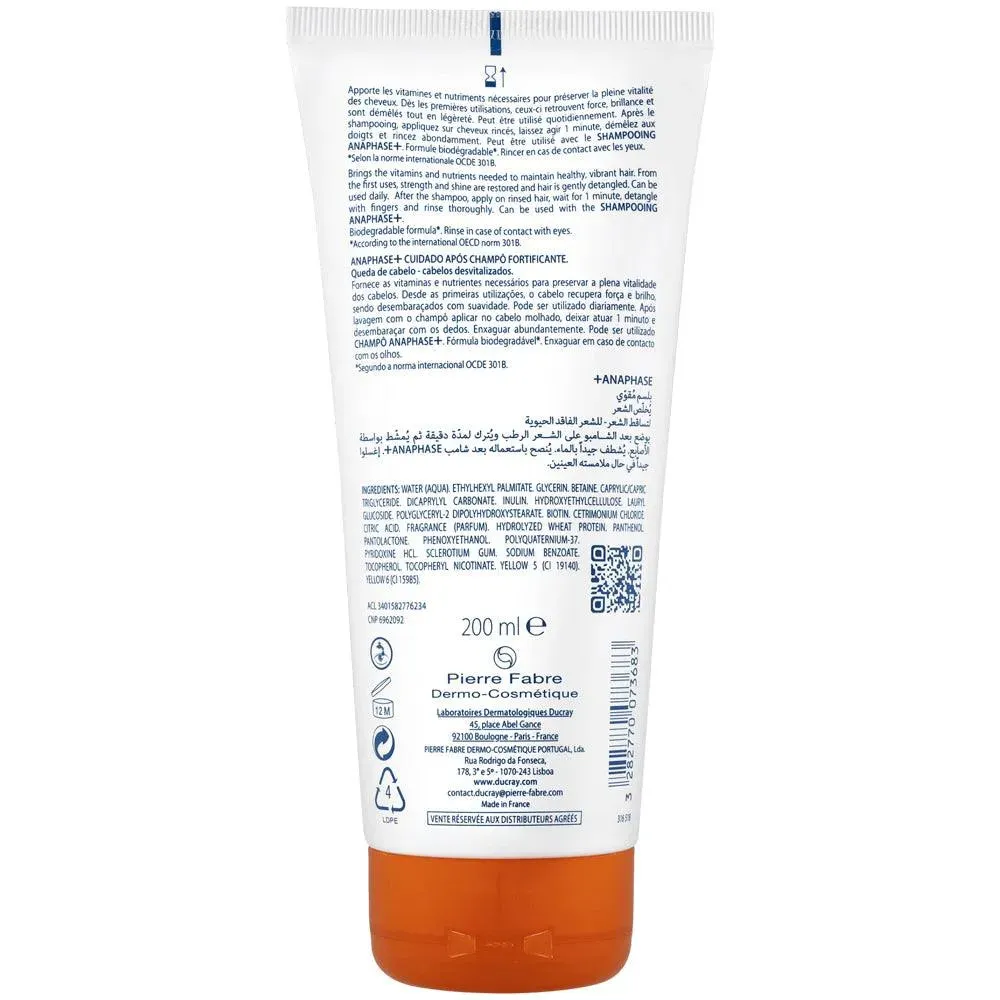 Ducray Anaphase  shampoo   conditioner (200 ml)