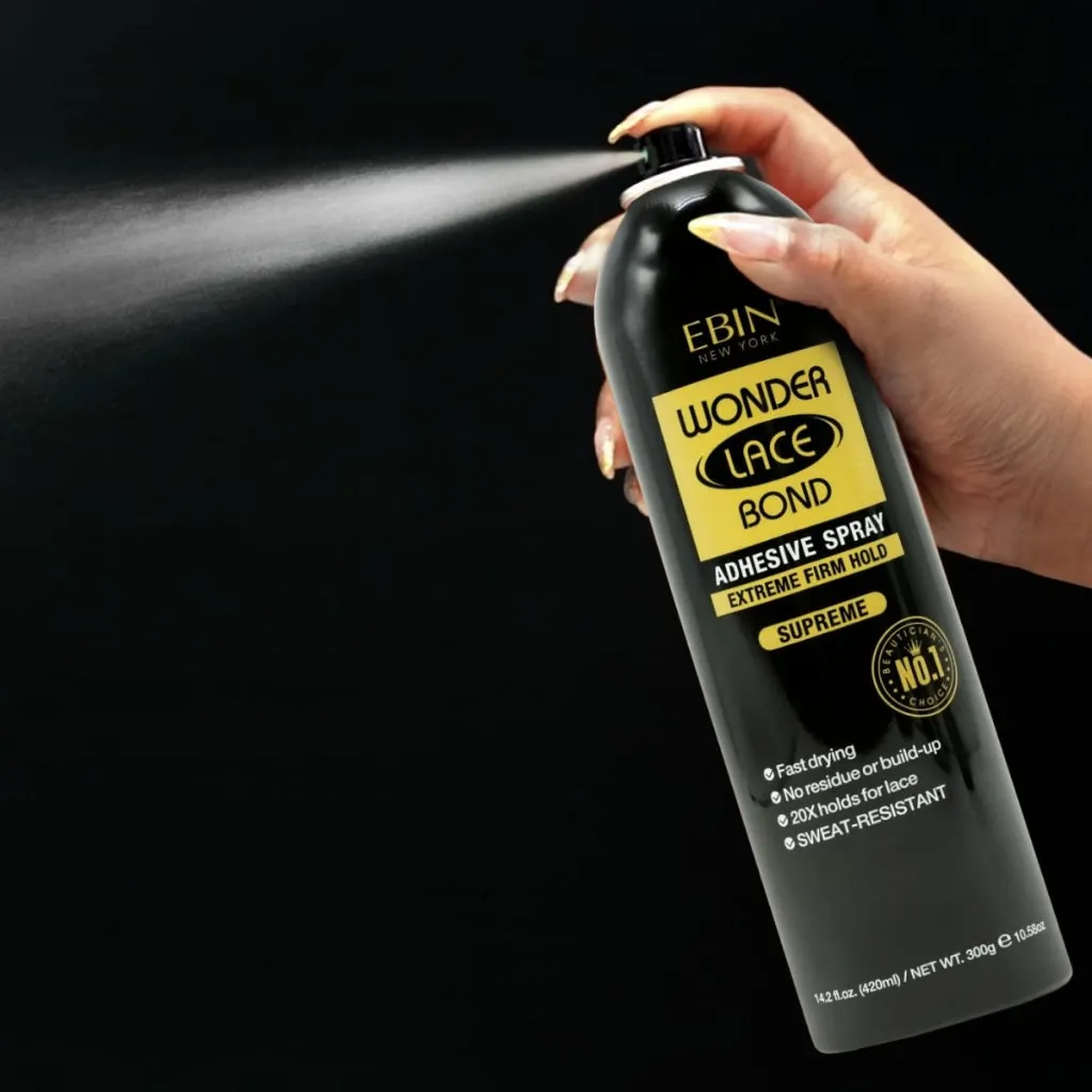 EBIN NEW YORK Wonder Lace Bond Adhesive Spray - Supreme Hold 420ml