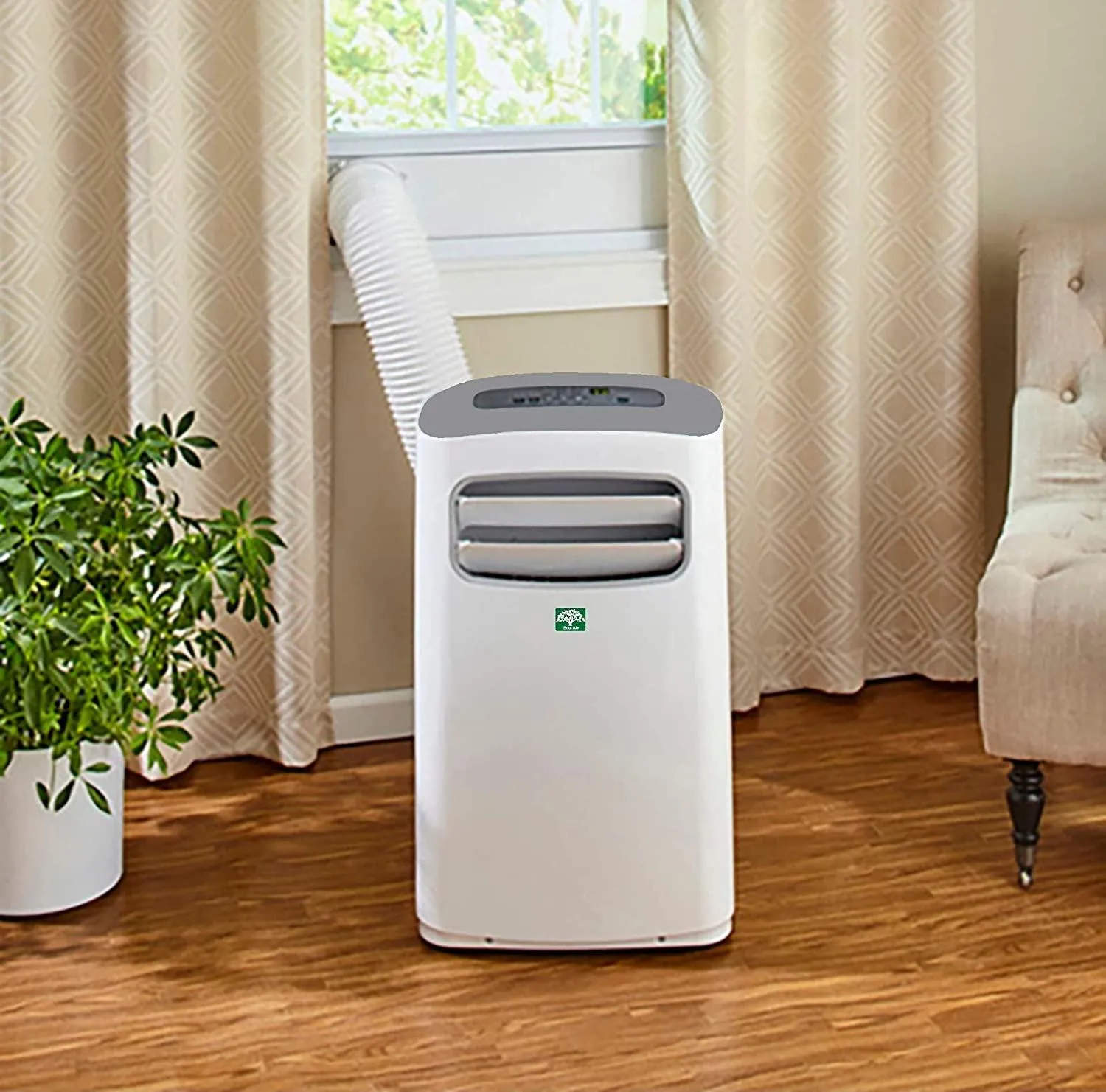 Eco-Air Portable Air Conditioner EA-AC14000,14,000 BTU with Smart Wi-Fi Control