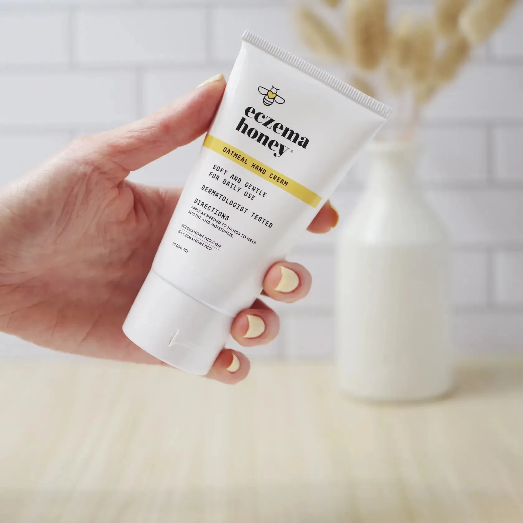 Eczema Honey Oatmeal Hand Cream 2 oz