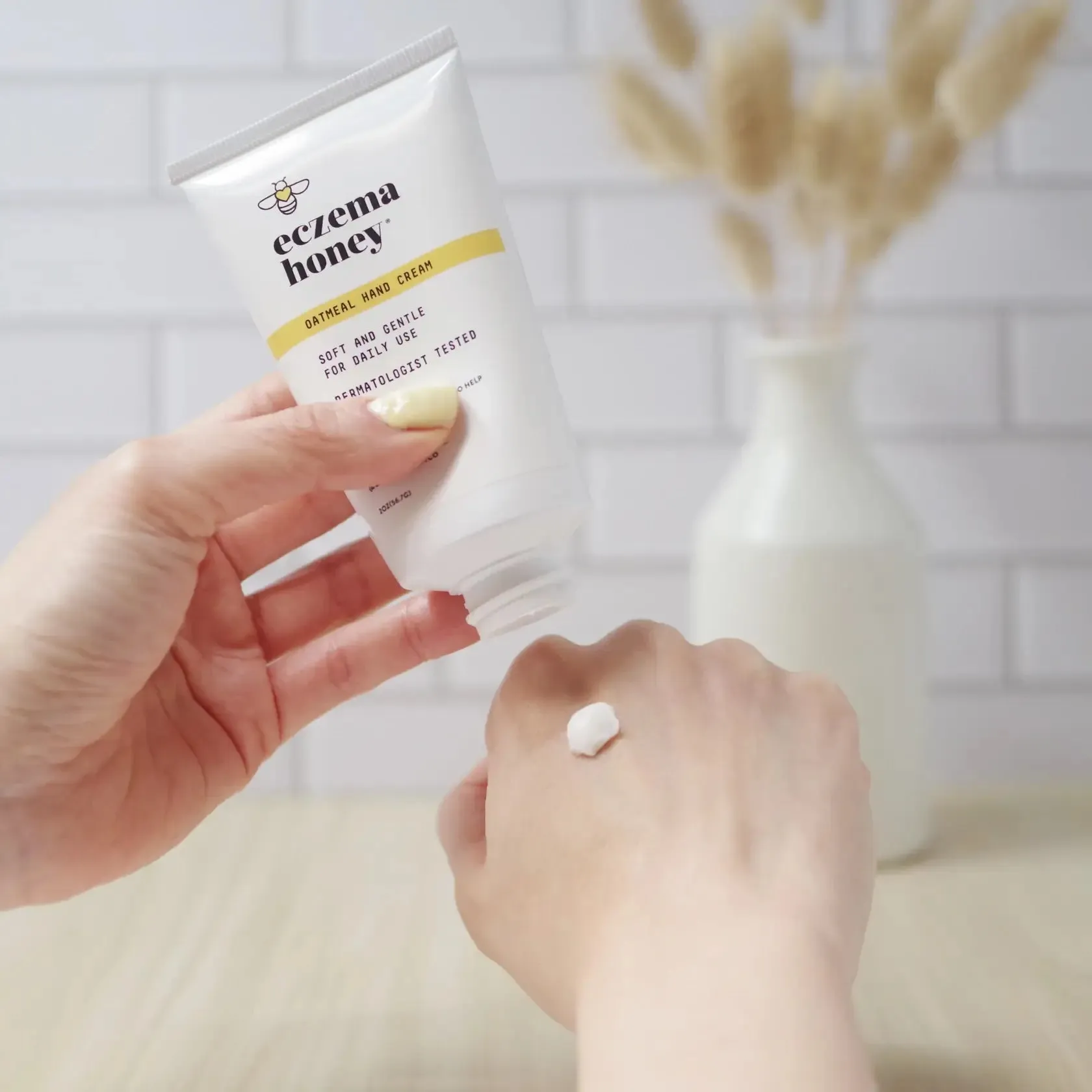 Eczema Honey Oatmeal Hand Cream 2 oz