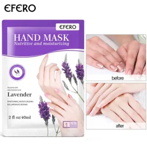 EFERO Exfoliating Lavender Hand Hyaluronic Acid Moisturizing Skin Whitening Anti-Wrinkle Hand Treatment