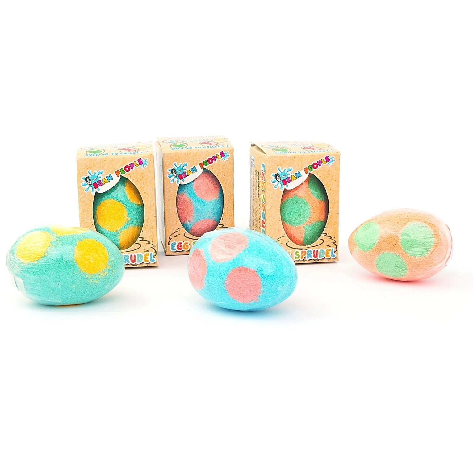 Egg Bath Bomb (With Sponge Toy Inside)