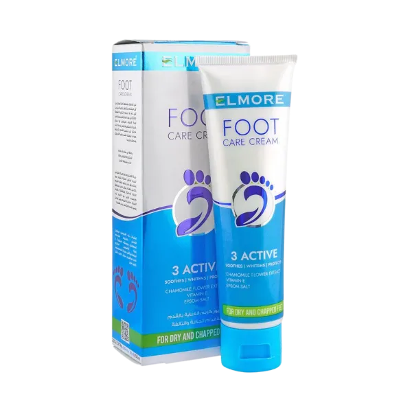 Elmore 3 Active Foot Care Cream For Dry & Chapped Feet 100ml