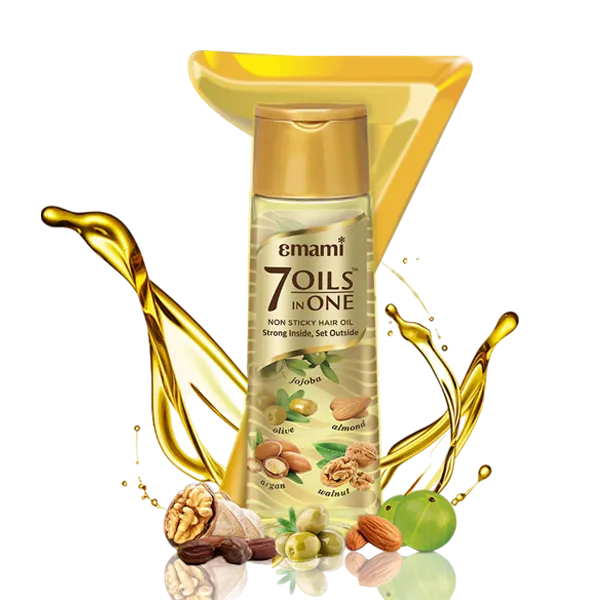 EMAMI 7 OILS IN ONE NON STICKY HAIR OIL 100ML
